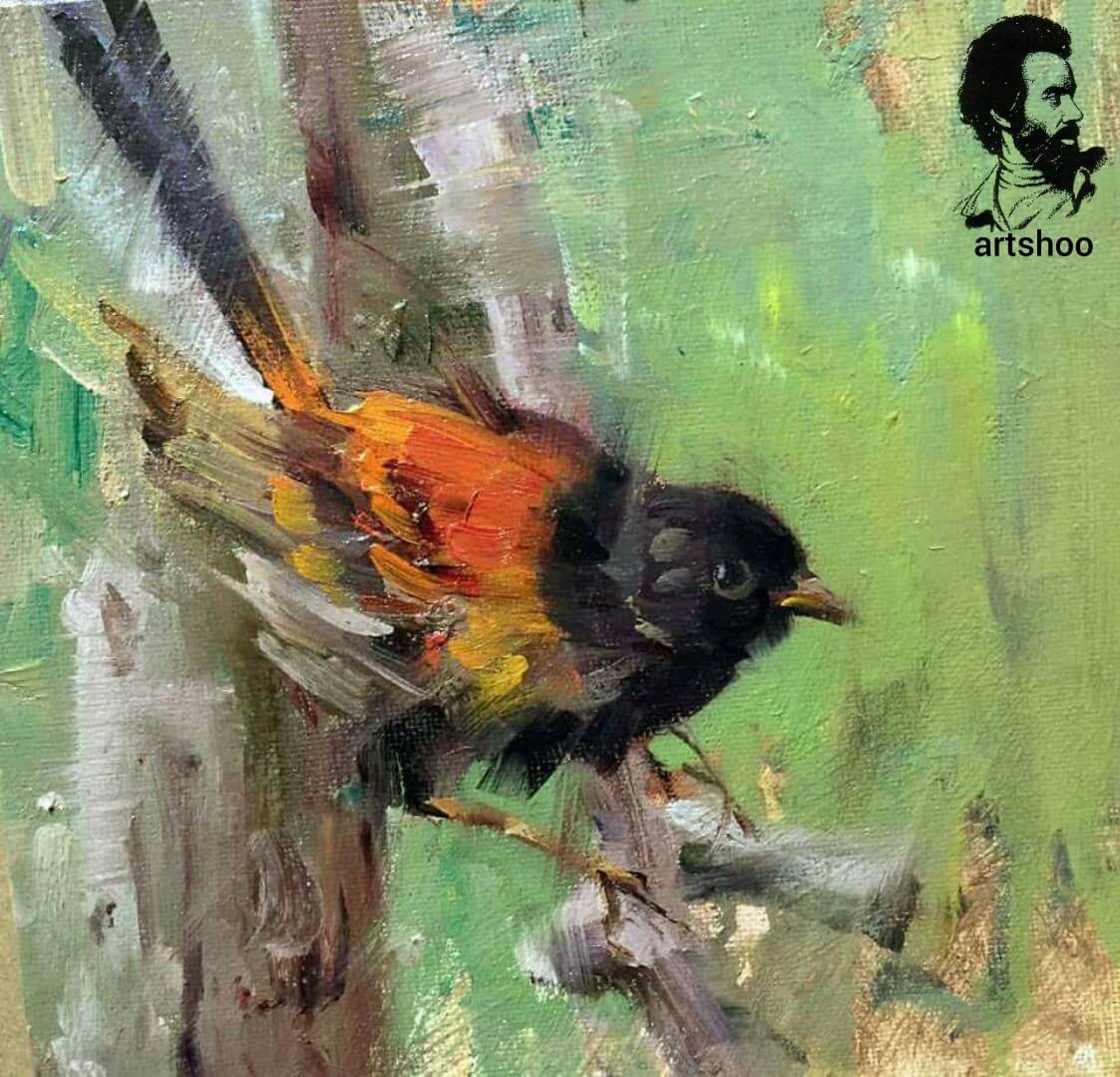 آموزش نقاشی رنگ روغن